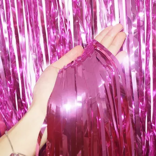 Guirnalda Cortina Metálicas Cortina De Cumpleaños Decoracion-2