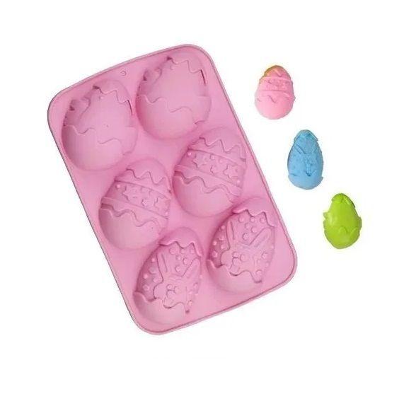 Moldes Chocolates Silicona Huevo Molde Chocolate Huevo Pascua-1