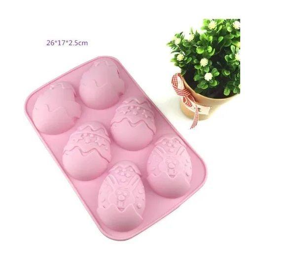 Moldes Chocolates Silicona Huevo Molde Chocolate Huevo Pascua-3