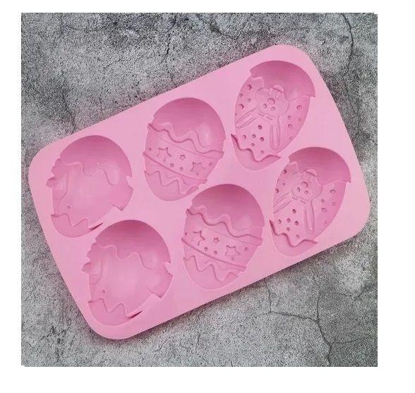 Moldes Chocolates Silicona Huevo Molde Chocolate Huevo Pascua-5