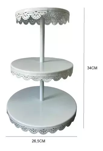 Soporte Para Cupcakes Porta Cupcakes Porta Cupcake Metal 495-2