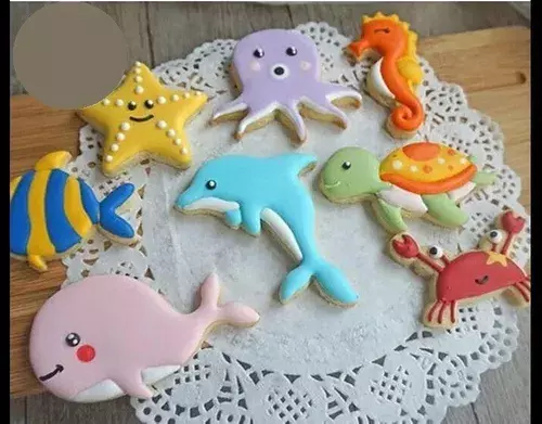 Molde De Galleta Cortador Galletas Moldes Galletas Molde Mar-2
