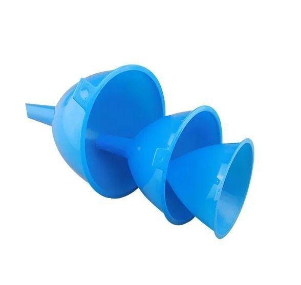 Pack X3 Embudo Plastico Embudo De Plastico Embudo Multiuso-0