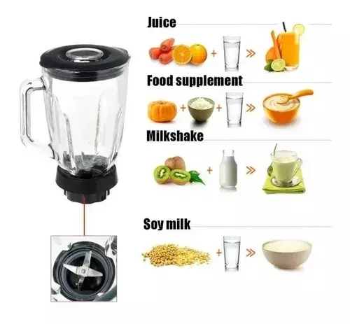 Licuadora Jugueras Licuadora Juguera Molinillo Electrico-1