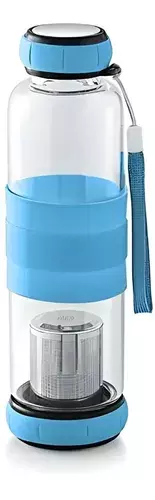 Termo Agua Termo De Agua Botella De Vidrio Con Colador 8011-0