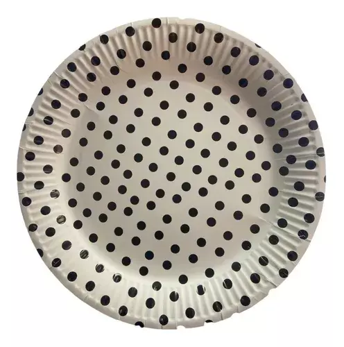 10 Platos Cumpleaños Platos De Cumpleaños Desechables 23cm-1