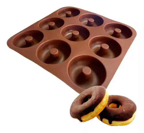 Moldes Silicona Donas Moldes De Silicona Donut Molde Dona 9-1