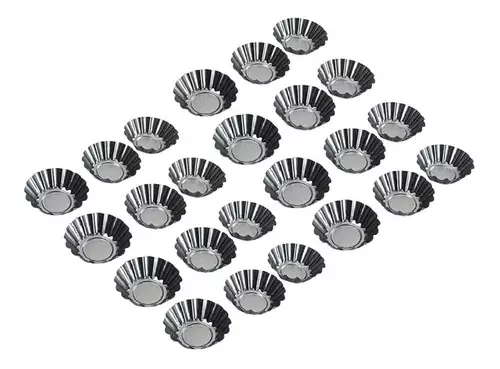 Pack X24 Molde Mini Tartaleta 8cm-0