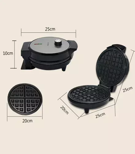 Wafleras Reposteria Wafflera Maquina Para Hacer Waffles-2