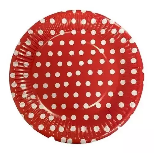 10 Platos Cumpleaños Platos De Cumpleaños Desechables 23cm-1