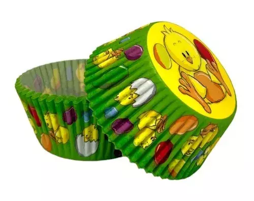 X100 Capsula Para Hornear Capsulas Capacillo Cupcake Pascuas-0