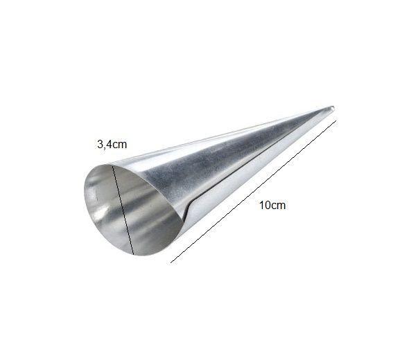 Pack X18 Cono Molde Para Cannoli Cachito Croissant Pan Danes-2