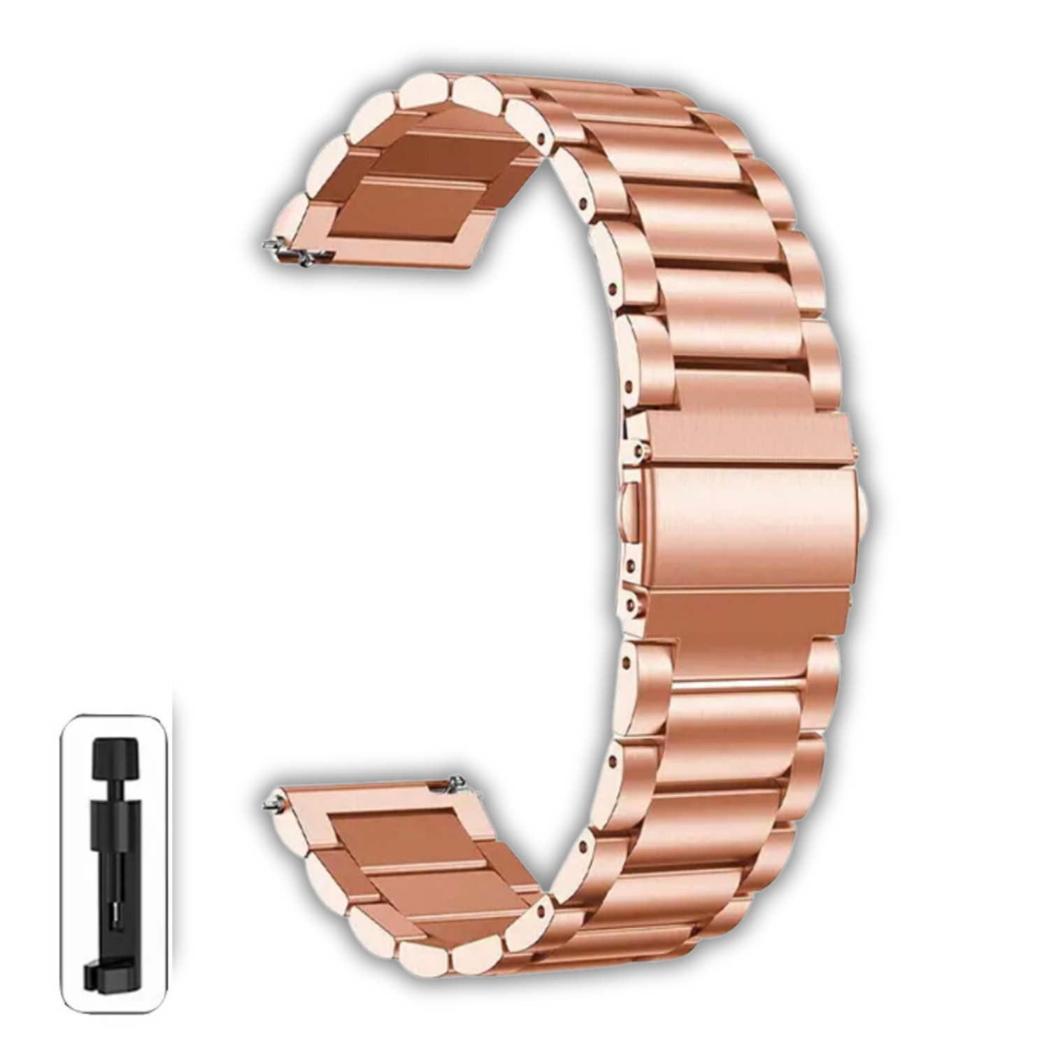 Correa Para Xiaomi Watch S5 - 46MM Eslabón Metalico-0