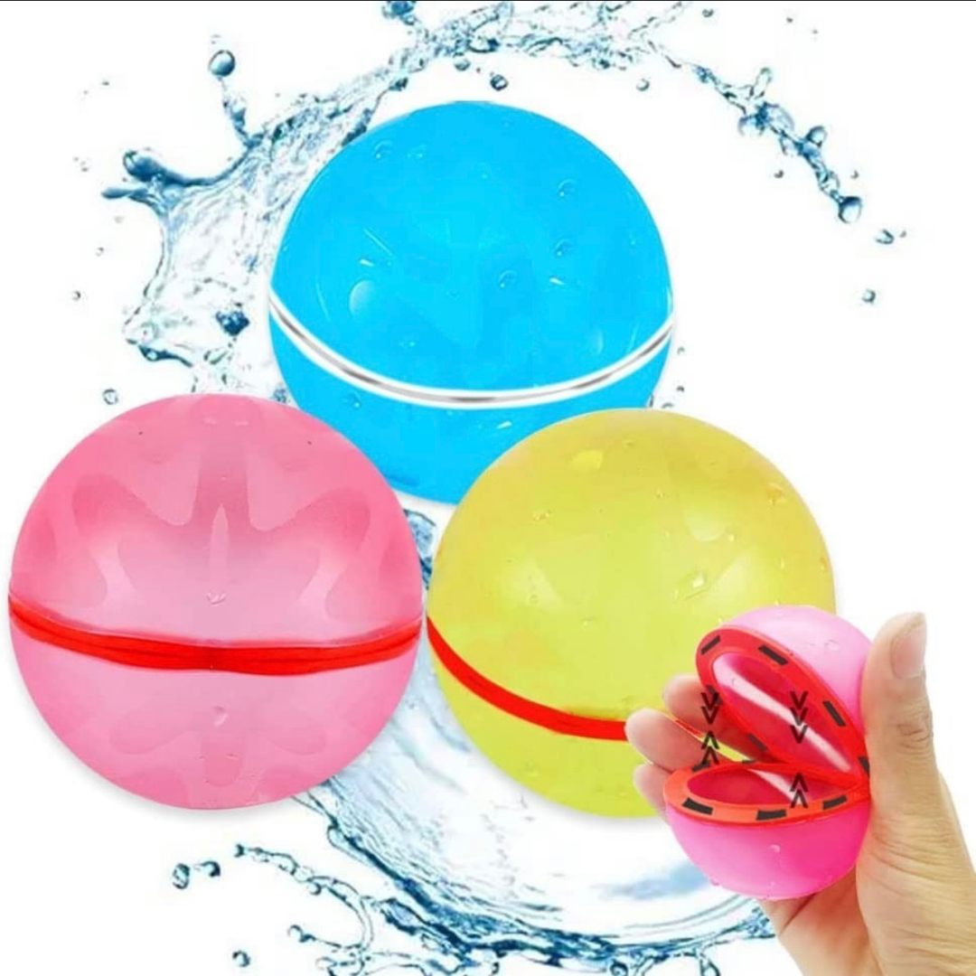 Bombitas De Agua Magnéticas Premium Reutilizables Pack 6 -6