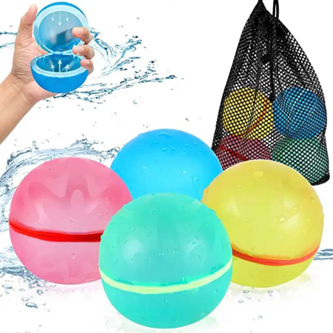 Bombitas De Agua Magnéticas Premium Reutilizables Pack 6 -7