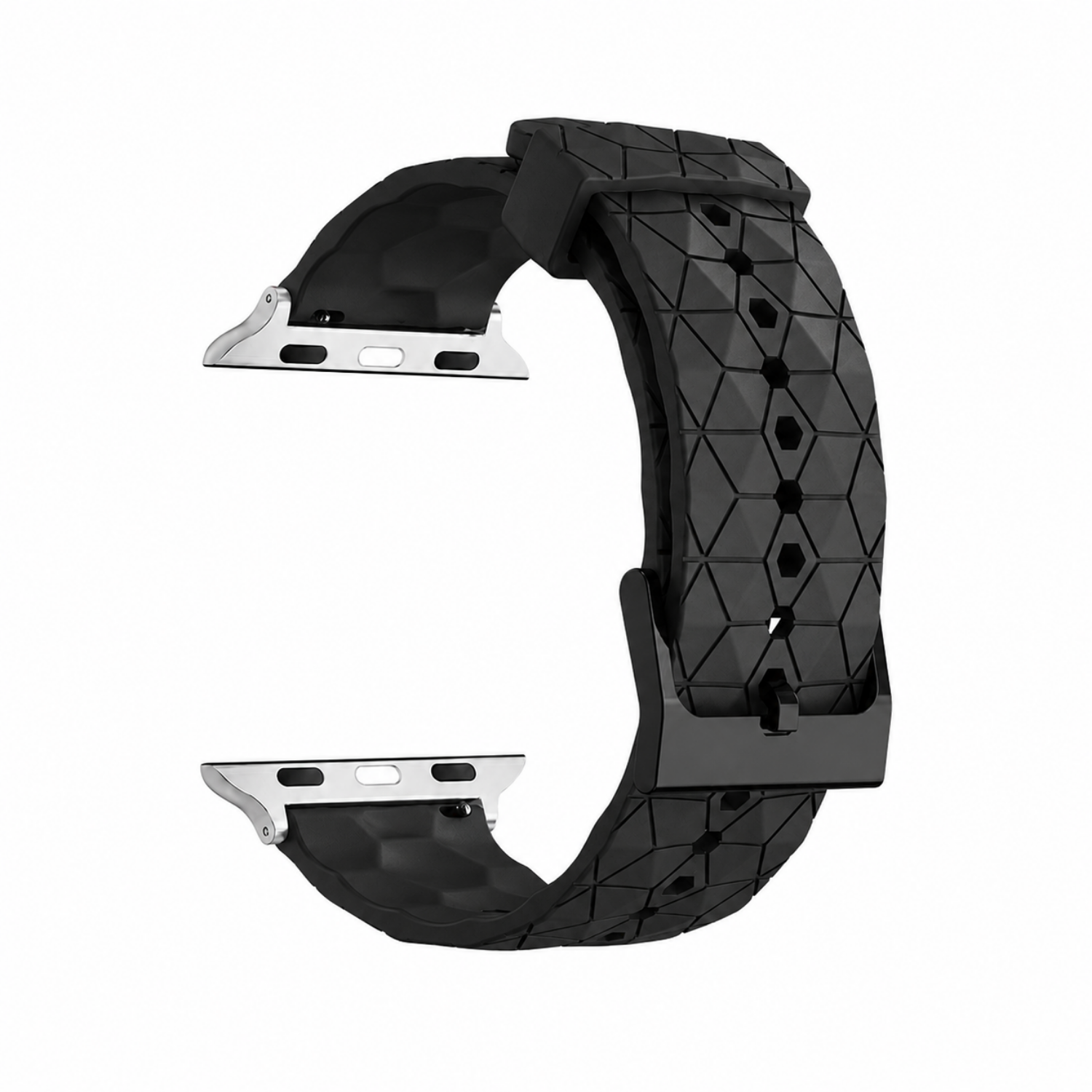 Correas Apple Watch Serie 12 - 42MM - Silicona Geometrica-0