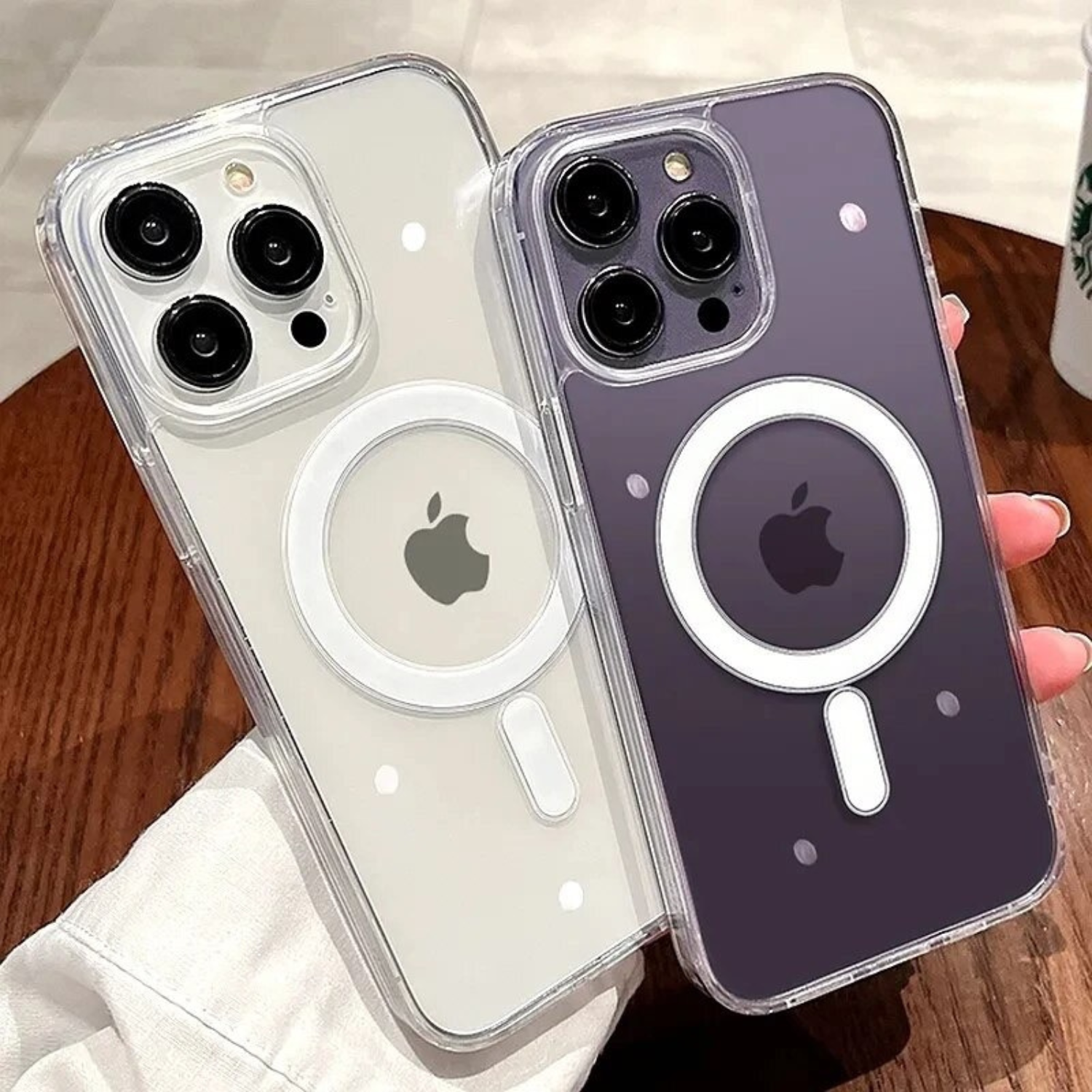 Carcasa Para Iphone 17 Pro Clear Magsafe-2