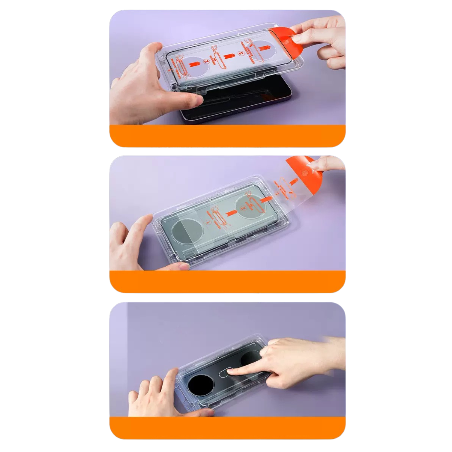 Lamina De Vidrio Para Samsung S24Ultra Con Instalador-5