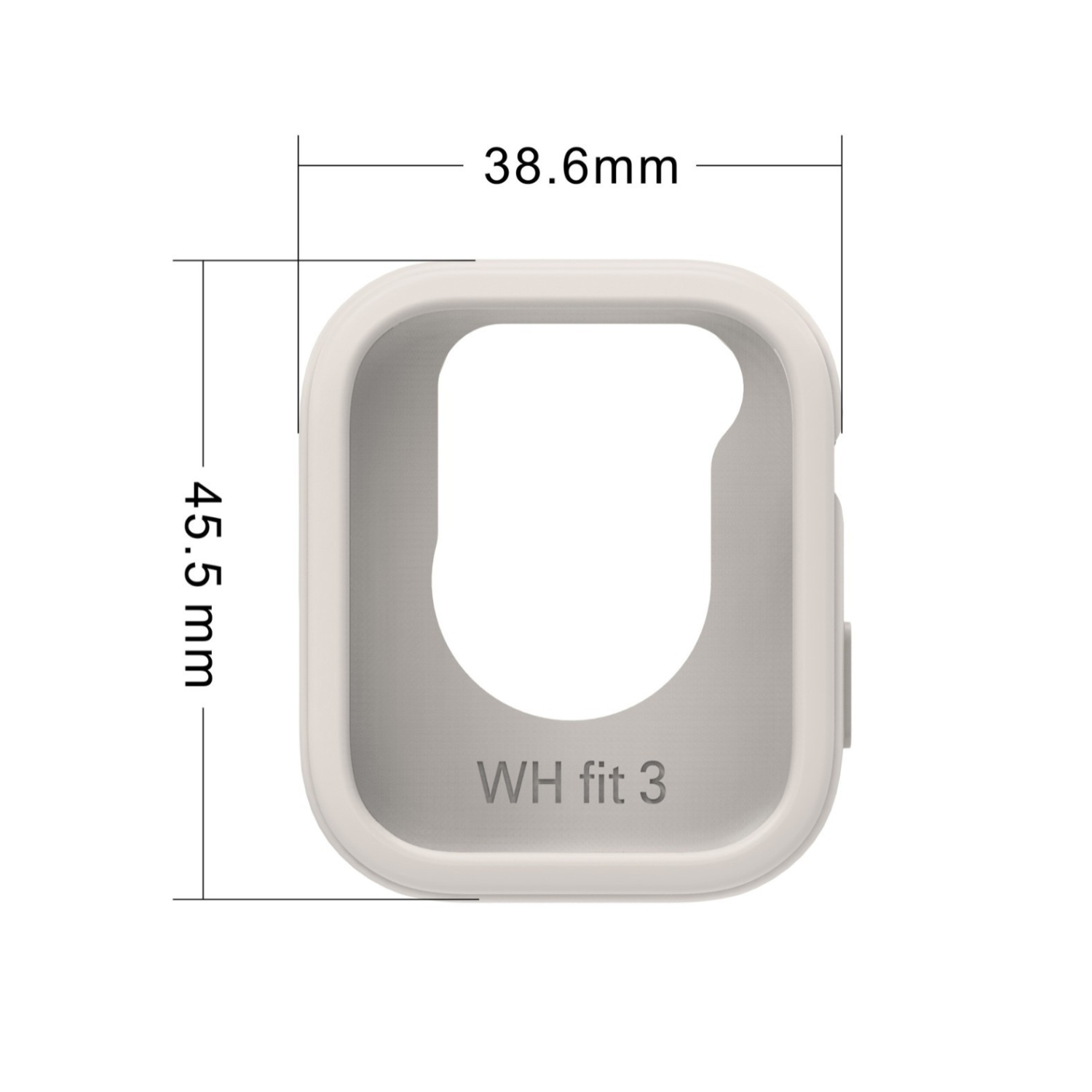 Protector Para Huawei Fit 3 Abierto De Silicona -1