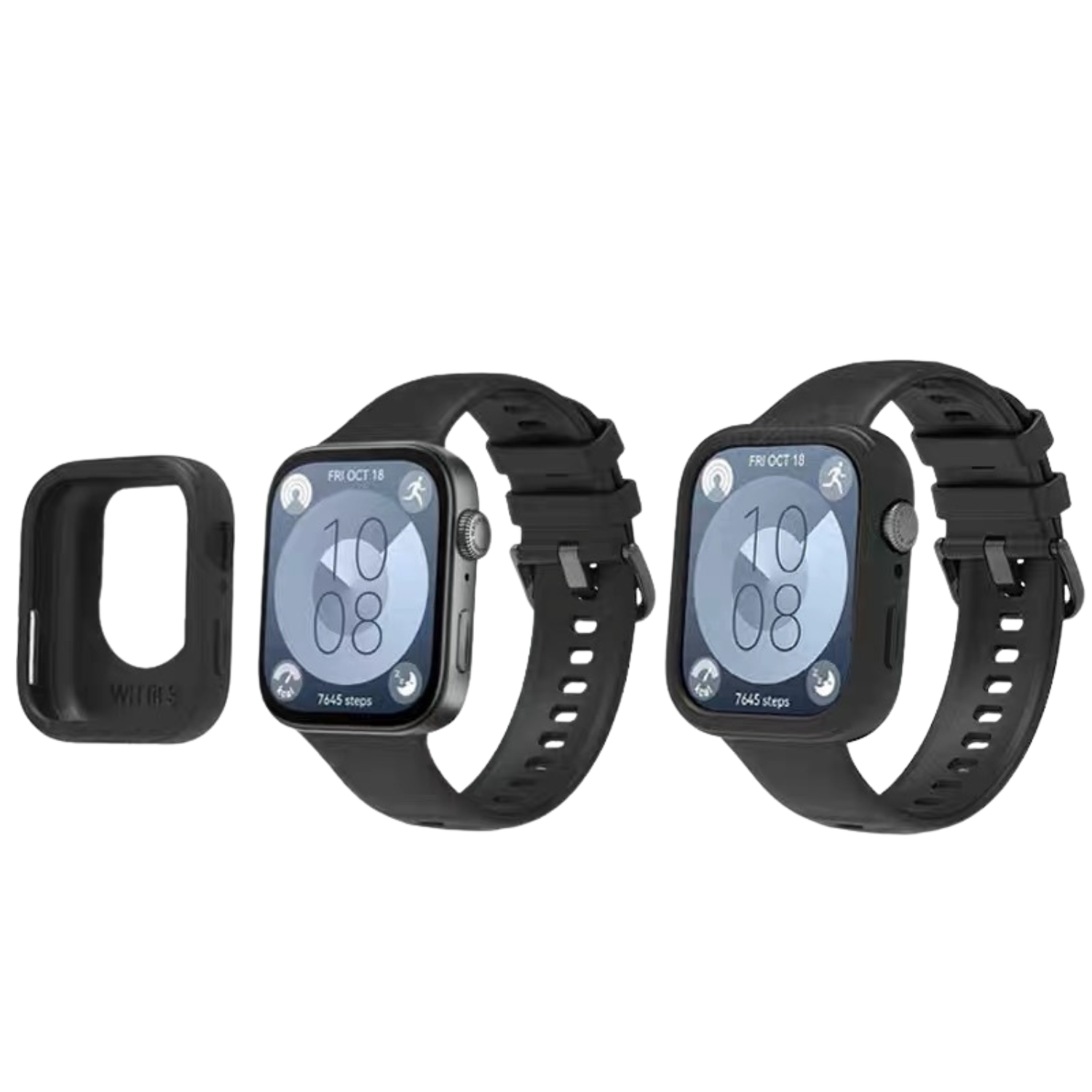 Protector Para Huawei Fit 3 Abierto De Silicona -2