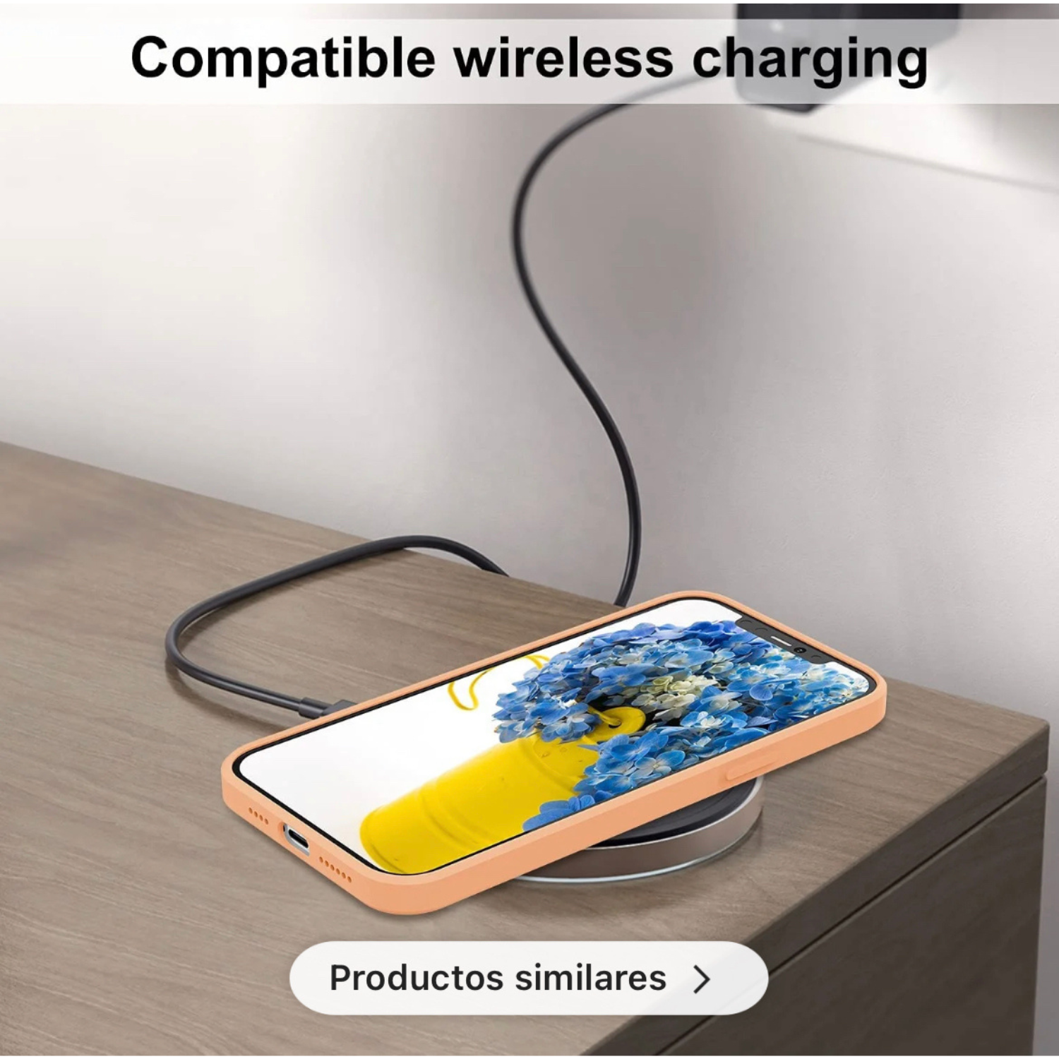 Carcasas iPhone 14ProMax Silicona Unicolor-5