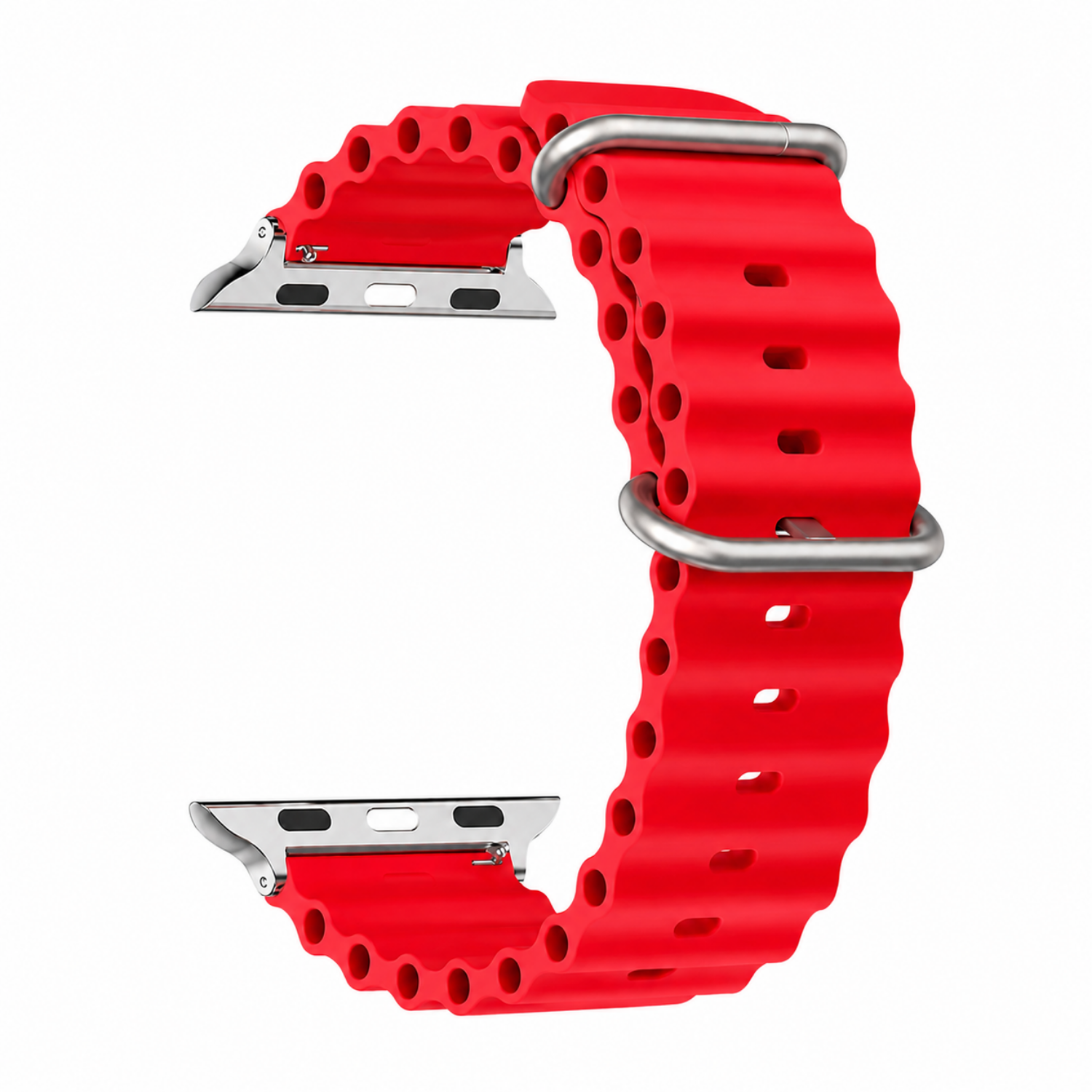 Correas Para Apple Watch Serie 12 - 42MM - Silicona Ocean-0