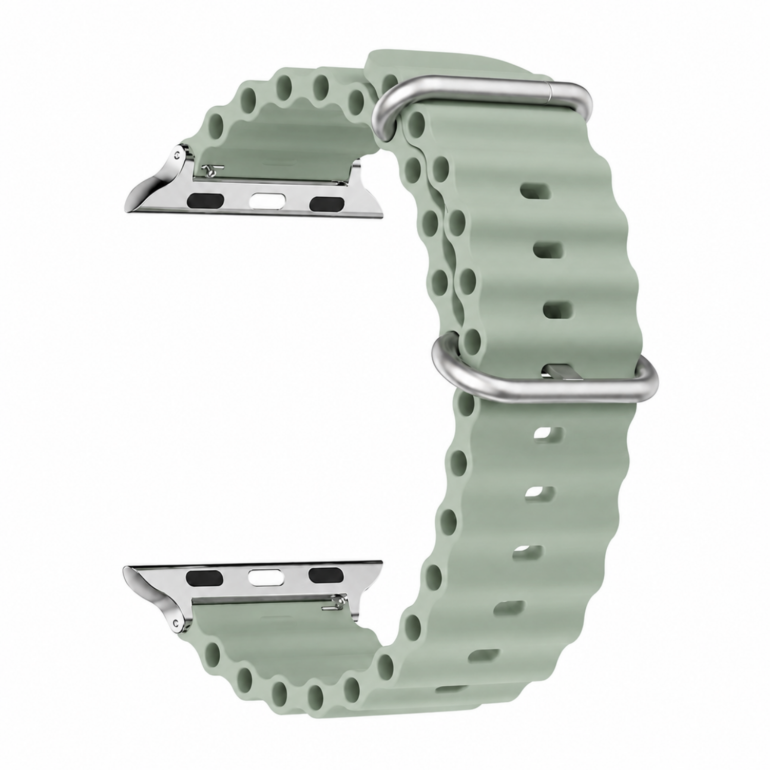 Correas Para Apple Watch Serie 12 - 42MM - Silicona Ocean-0