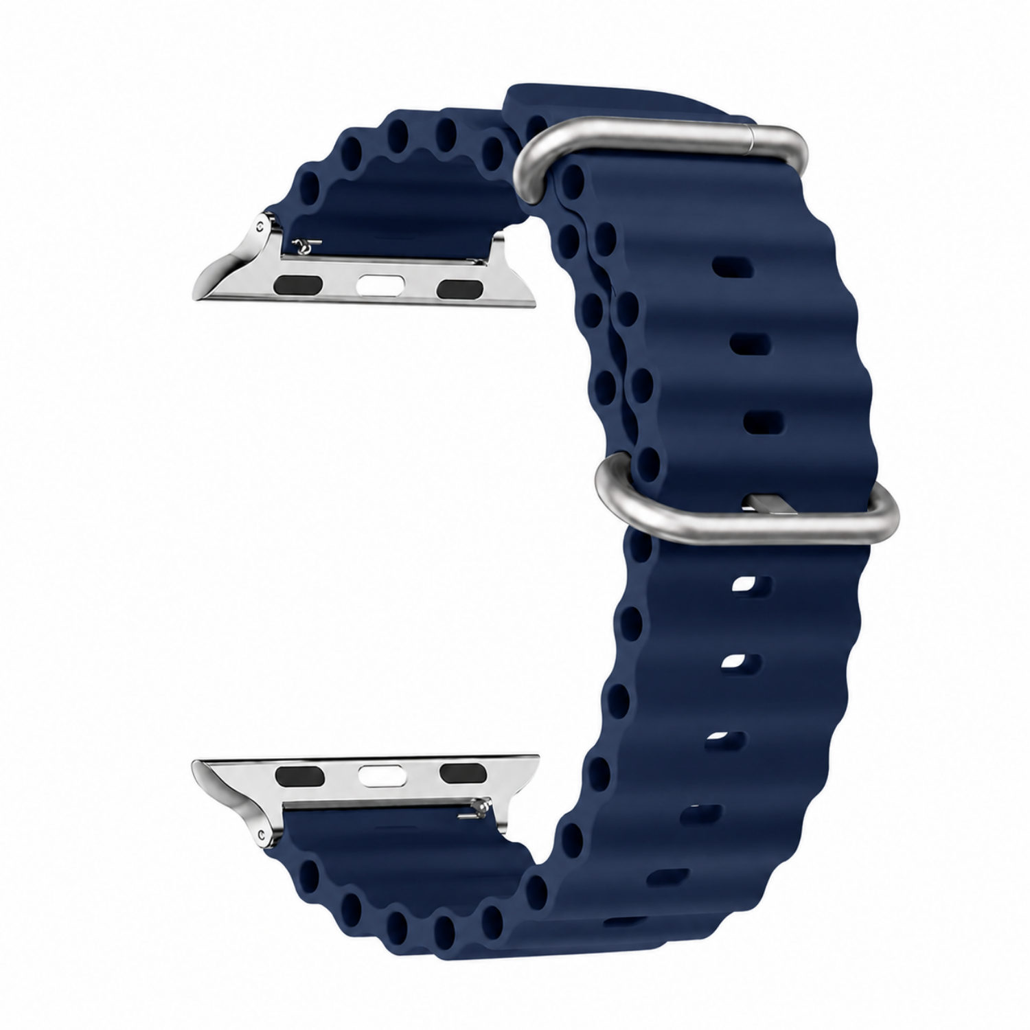 Correas Para Apple Watch Serie 12 - 42MM - Silicona Ocean-0