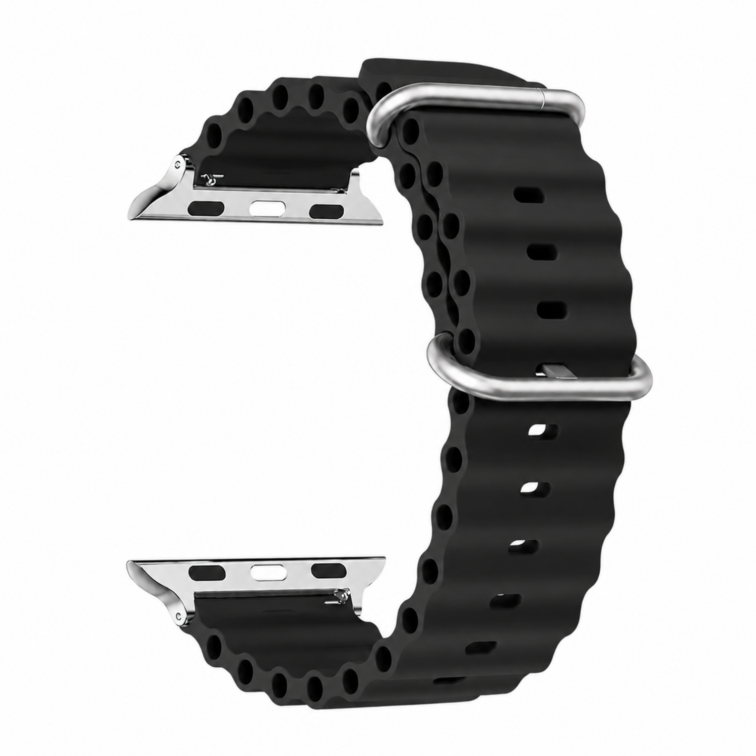Correas Para Apple Watch Serie 12 - 42MM - Silicona Ocean-0