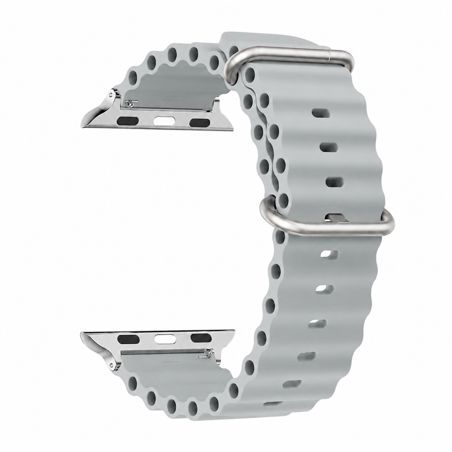 Correas Para Apple Watch Serie 12 - 42MM - Silicona Ocean-0