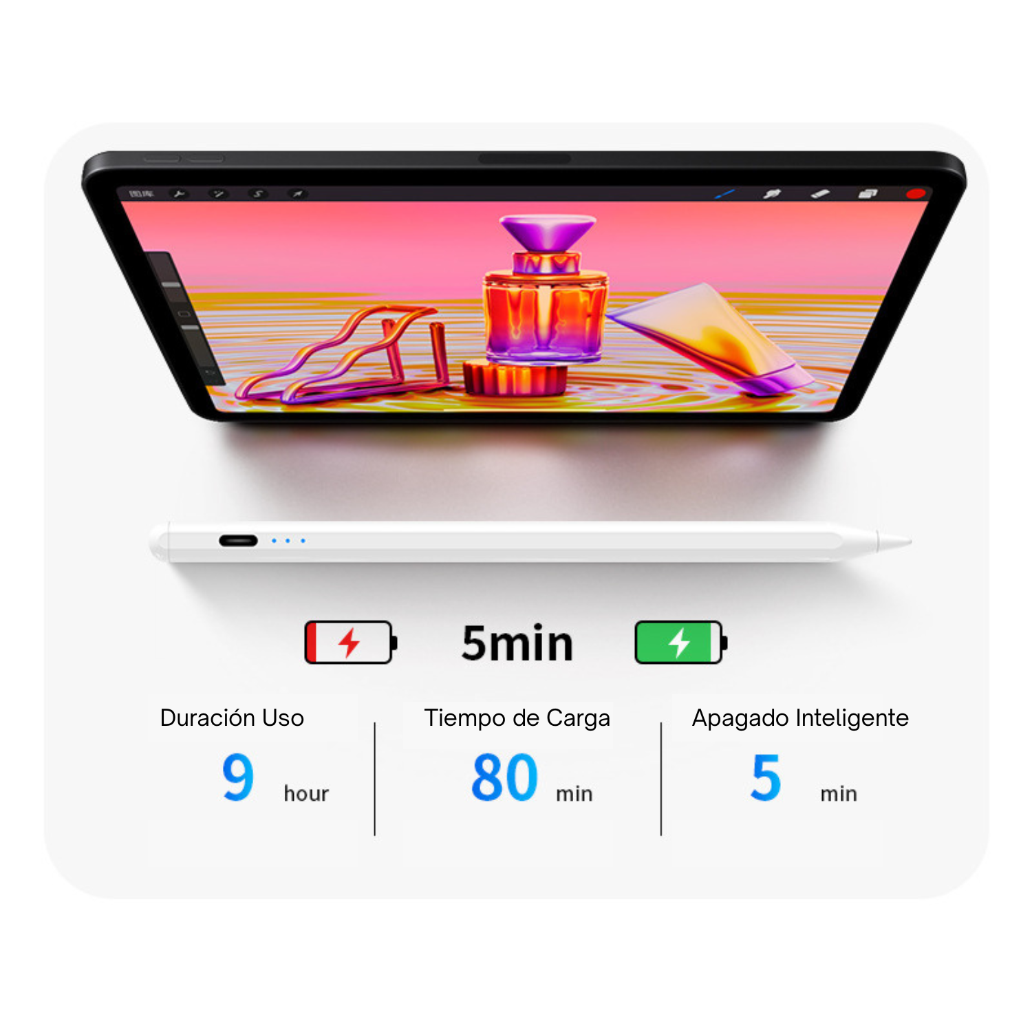 Lapiz Universal Premium Para Tablet Y Smartphone-2