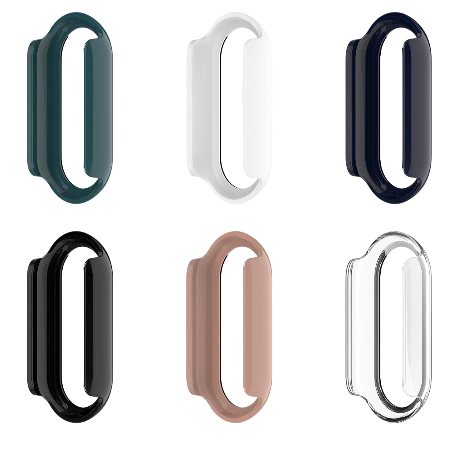 Protector Para Xiaomi Smart Band 10 Carcasa Vidrio 360-4
