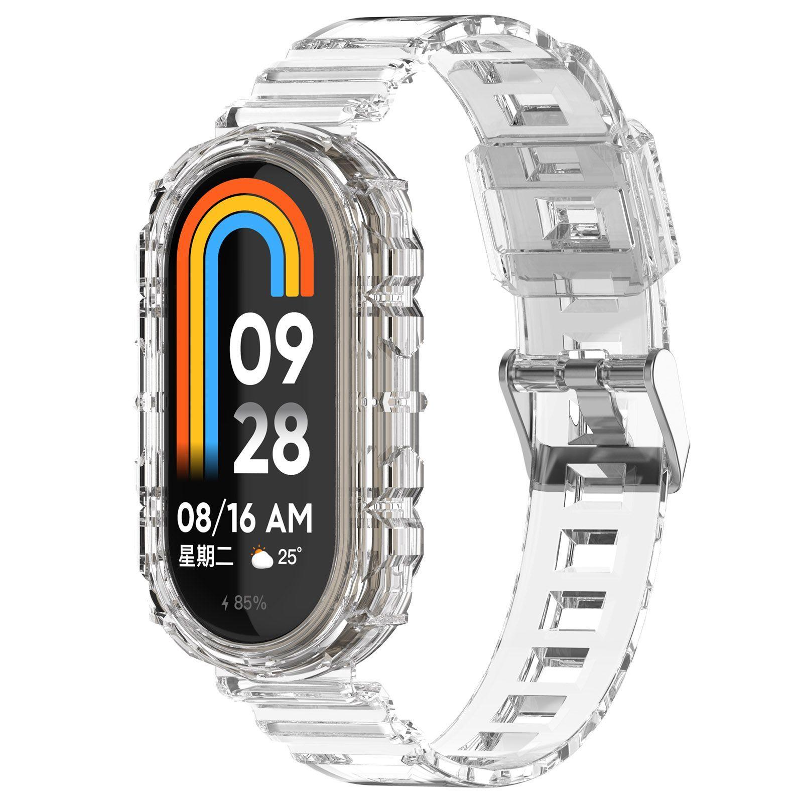 Correas Silicona Tpu Compatible Con Mi Band 8/9-2