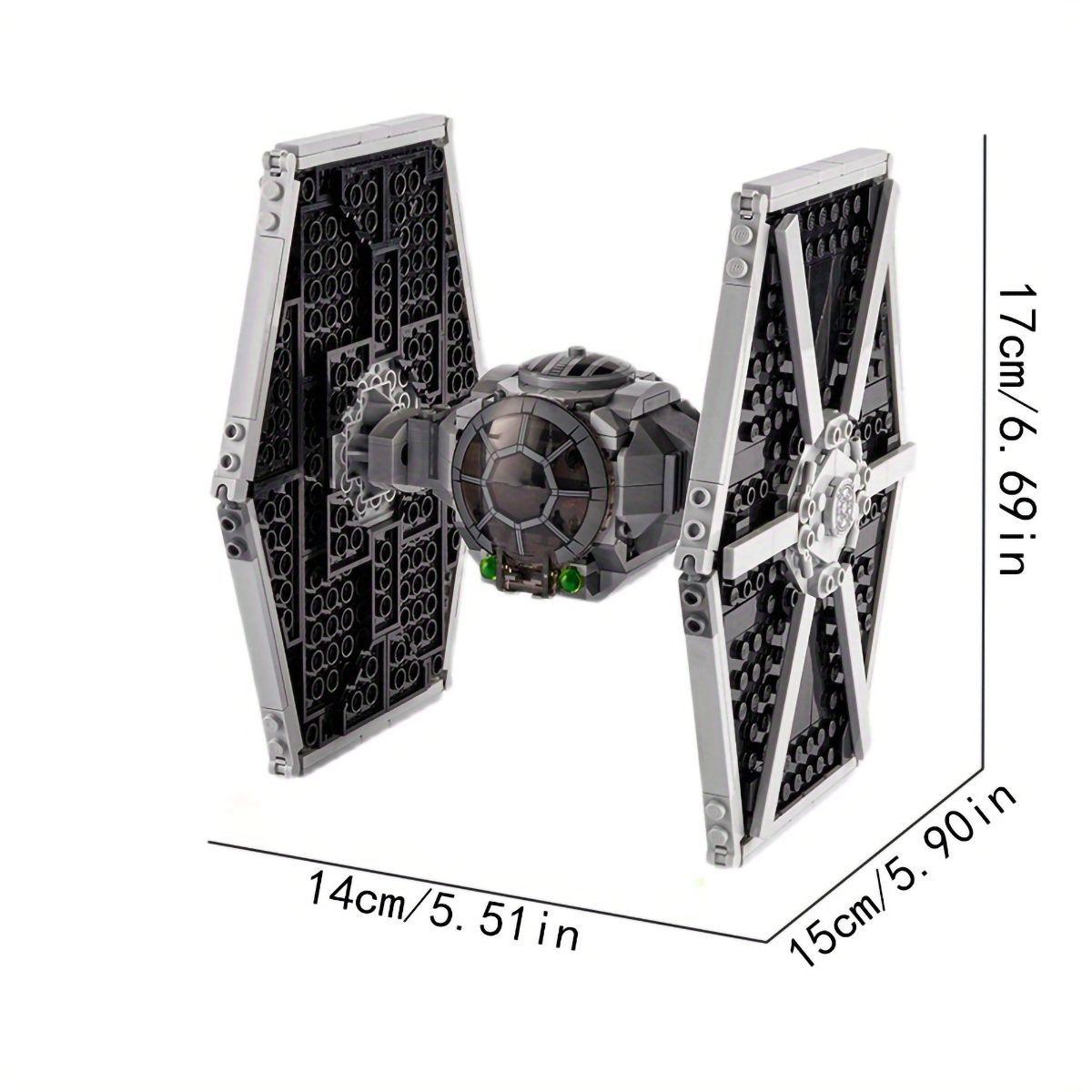 Imperial Tie Fightere - 400 Piezas-1