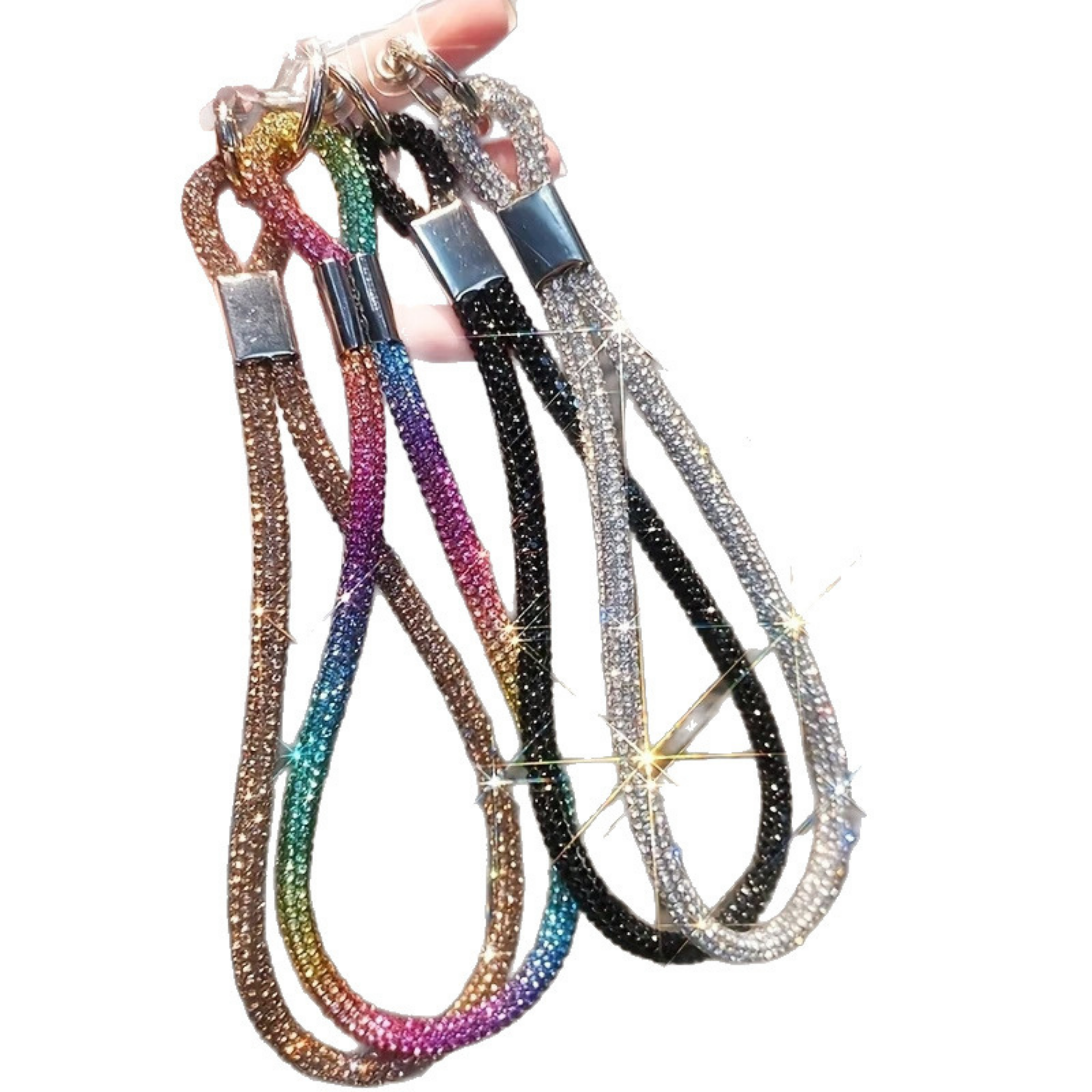 Strap Colgante Con Diamantes Para Telefono Universal - 18 CM-4
