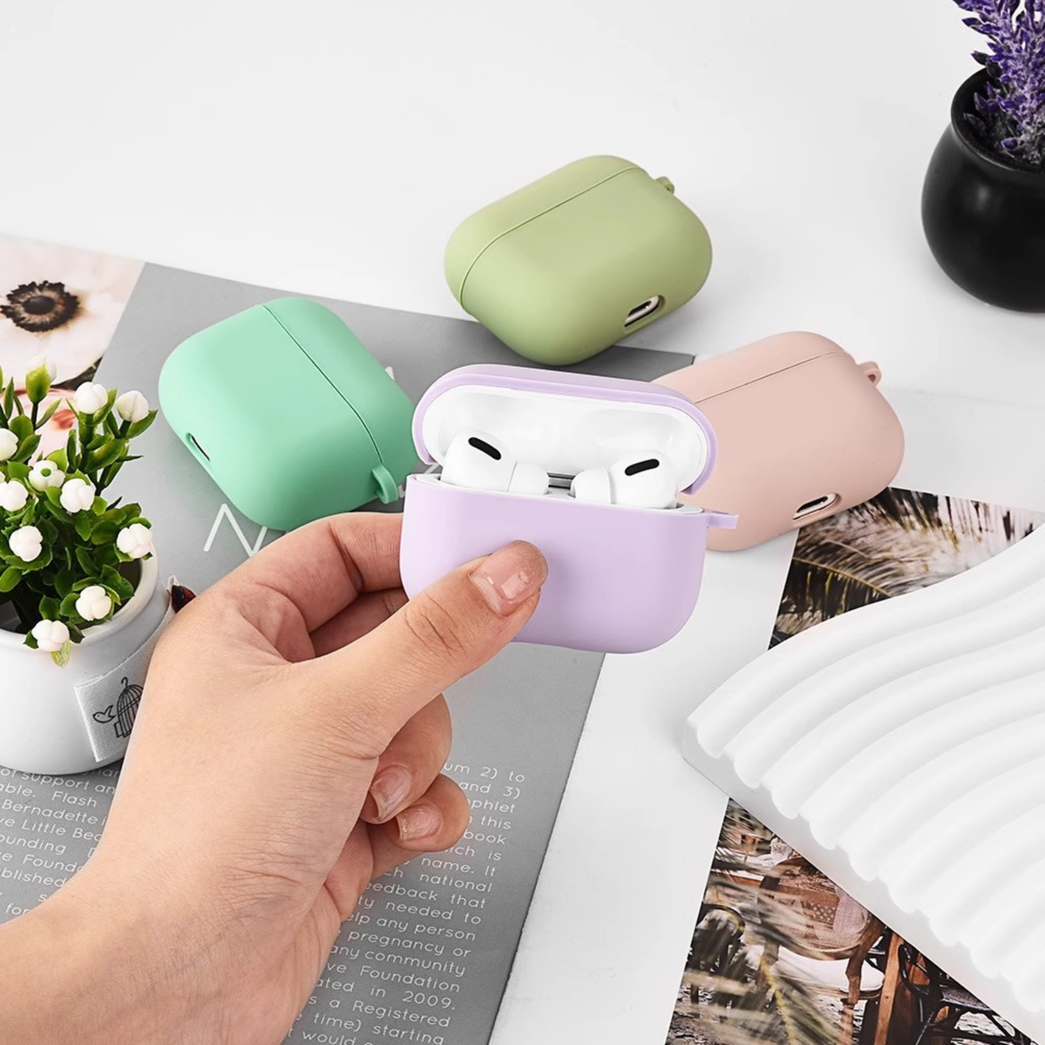 Fundas AirPods 3 Gen Silicona Premium-4