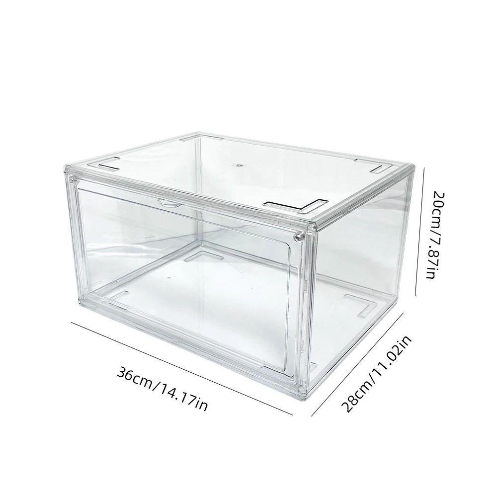 Cajas Organizadoras para Zapatos Armable 100 % Acrilicas-1