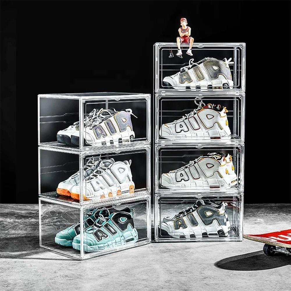 Cajas Organizadoras para Zapatos Armable 100 % Acrilicas-4