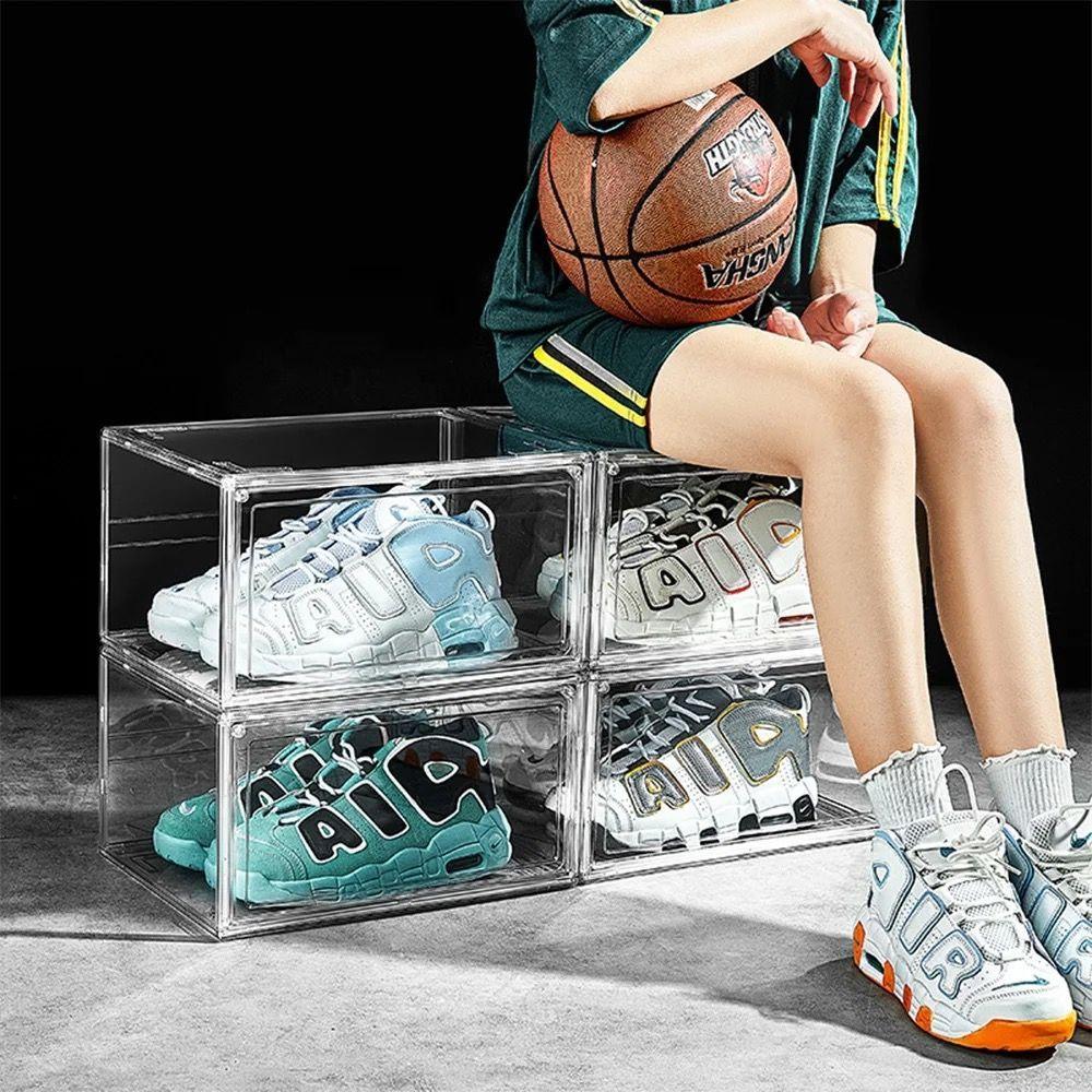 Cajas Organizadoras para Zapatos Armable 100 % Acrilicas-5