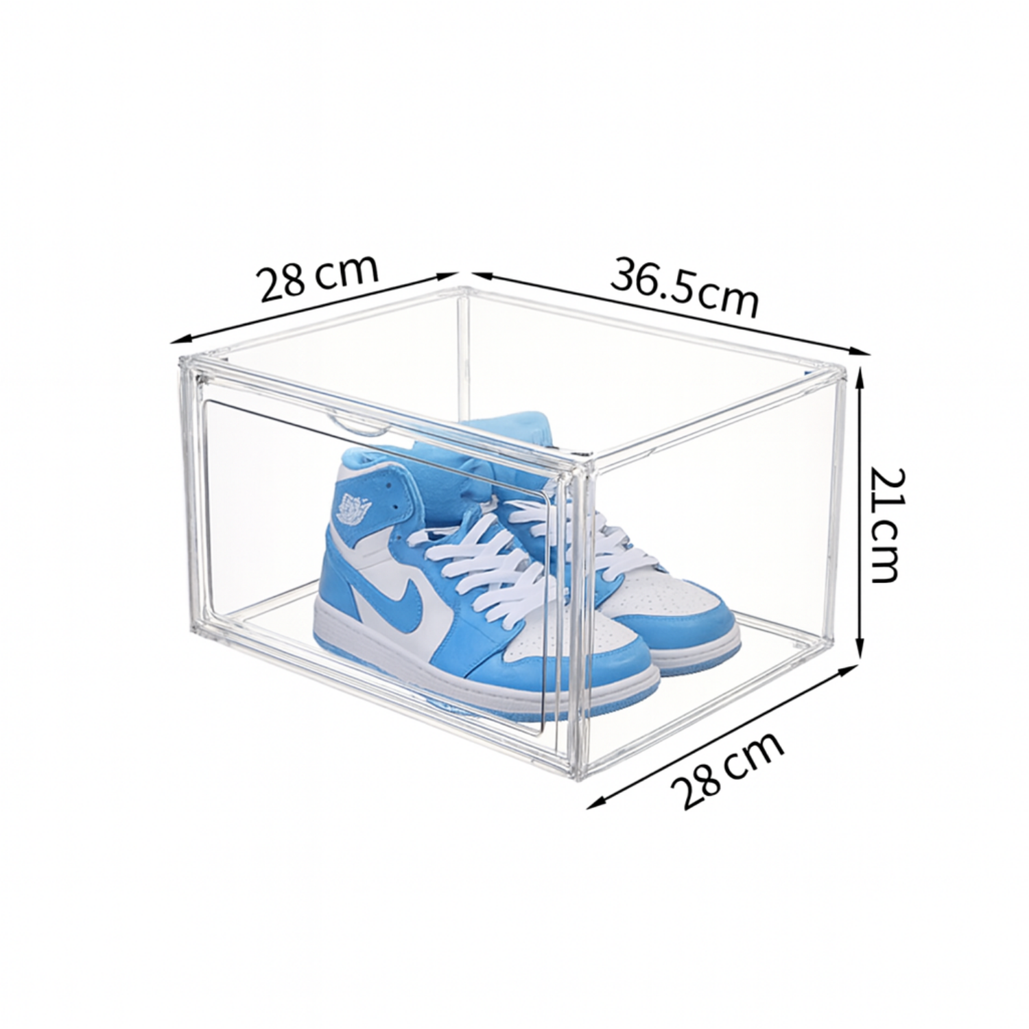 Cajas Organizadoras para Zapatos Armable 100 % Acrilicas-0