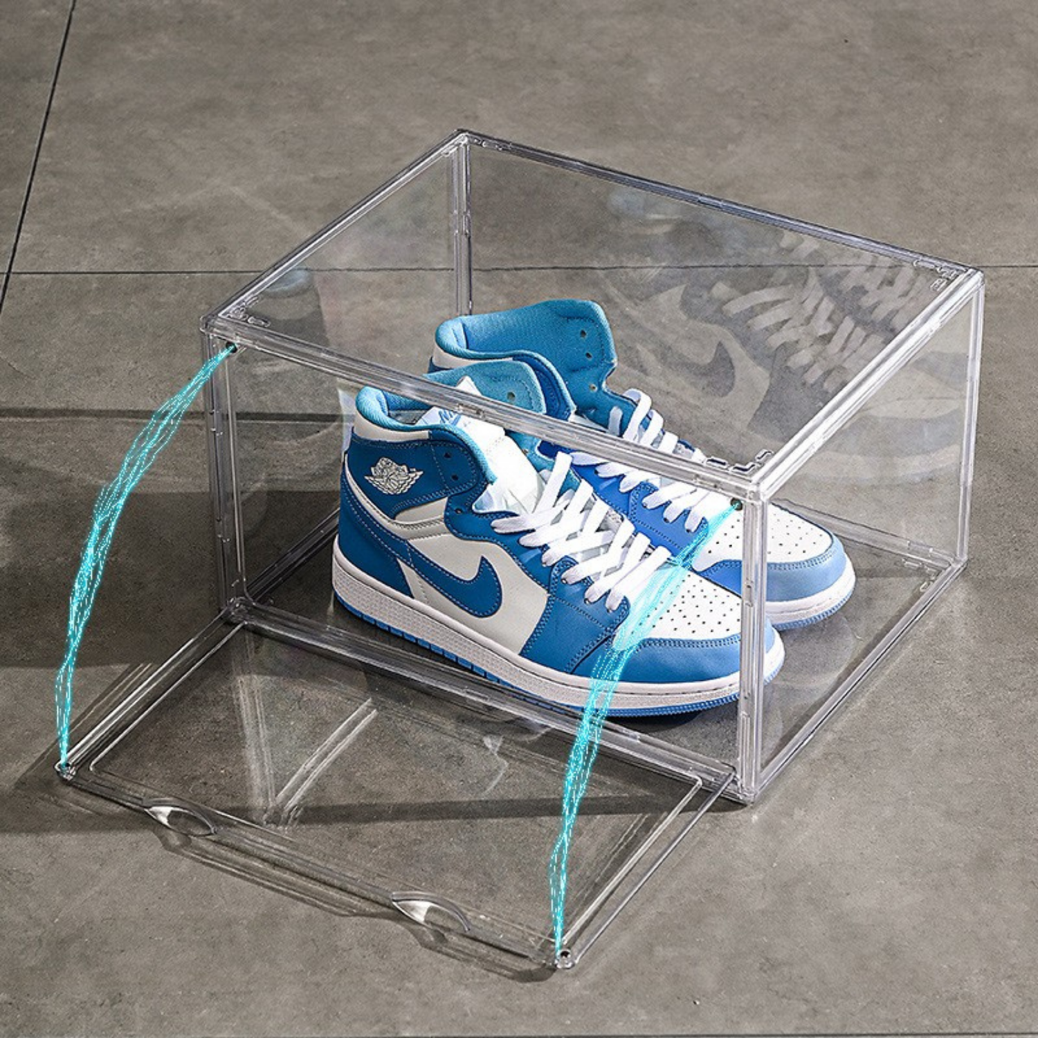 Cajas Organizadoras para Zapatos Armable 100 % Acrilicas-2