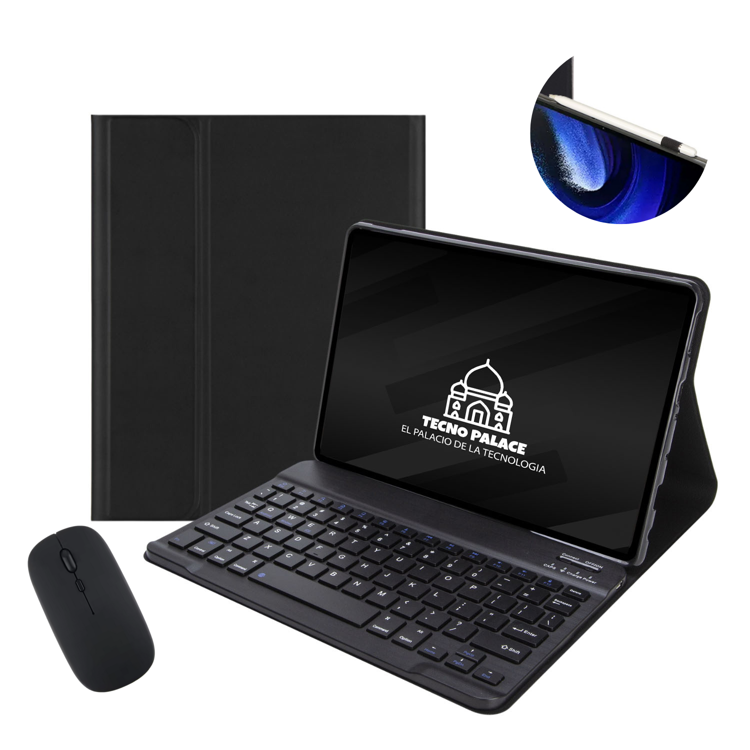 Funda Teclado + Mouse Para Lenovo Idea Tab TB336 - 11" Pulg-0