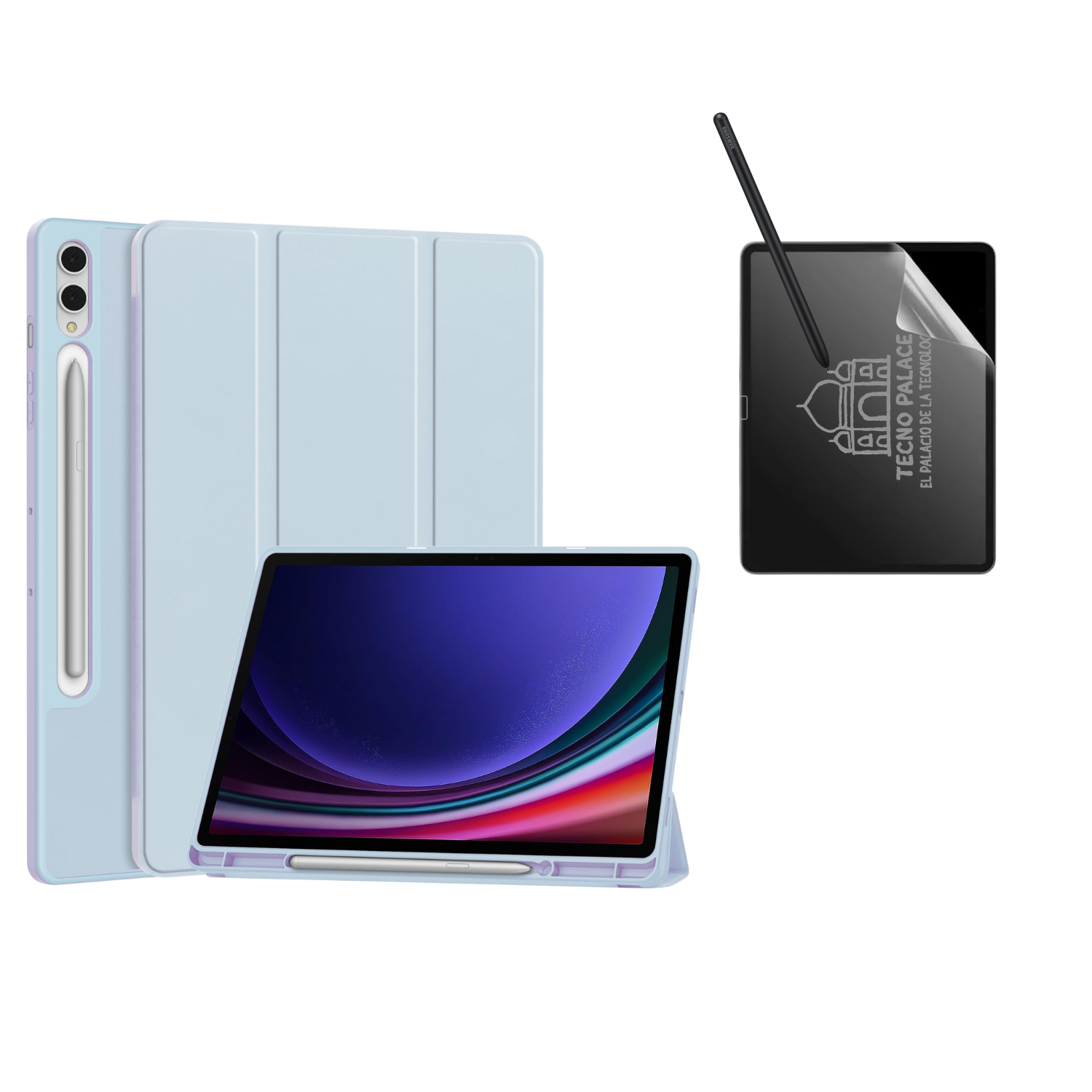 Fundas Smart Cover Para Samsung S11/S10Lite/S10Fe/S9FE/S9/S8/S7 + PaperLike-1