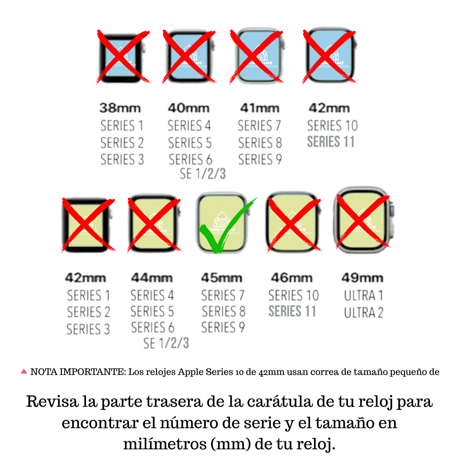 Protector De Apple Watch 45MM Vidrio Templado-1