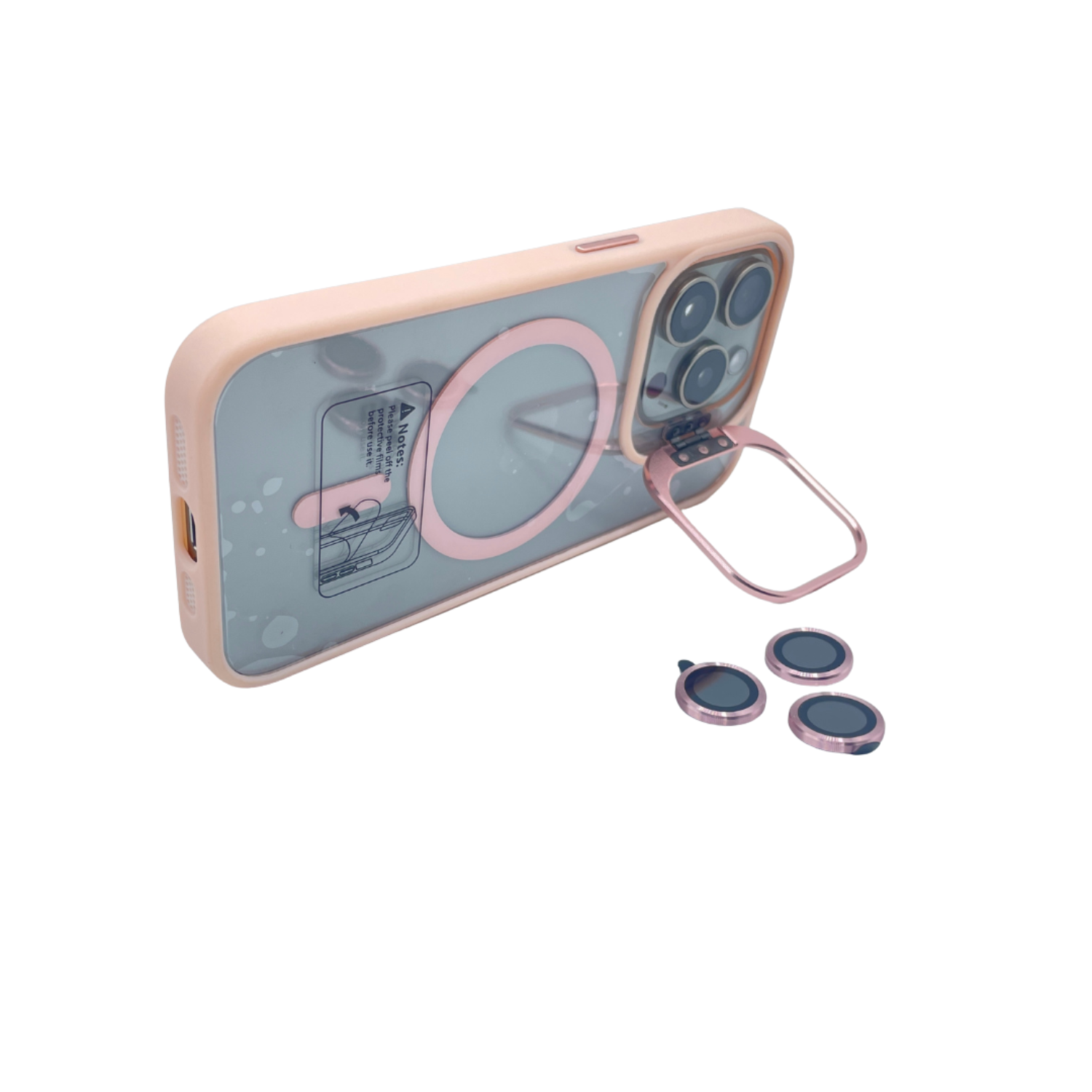 Carcasas Para iPhone 16 Plus Magsafe Y Protector-2