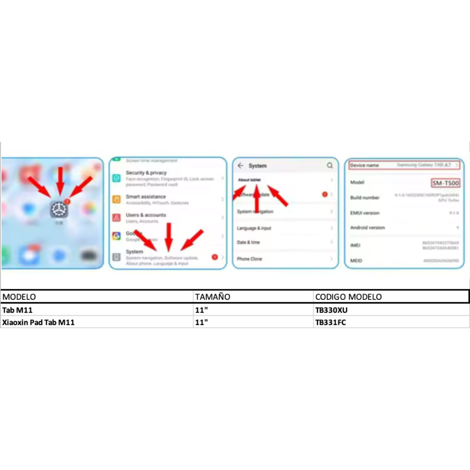 Láminas De Vidrio Para Lenovo Tab M11-1