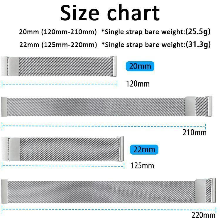 Correas Huawei Watch Gt 6/5/5pro/4 - 46MM Milanesa Loop-3