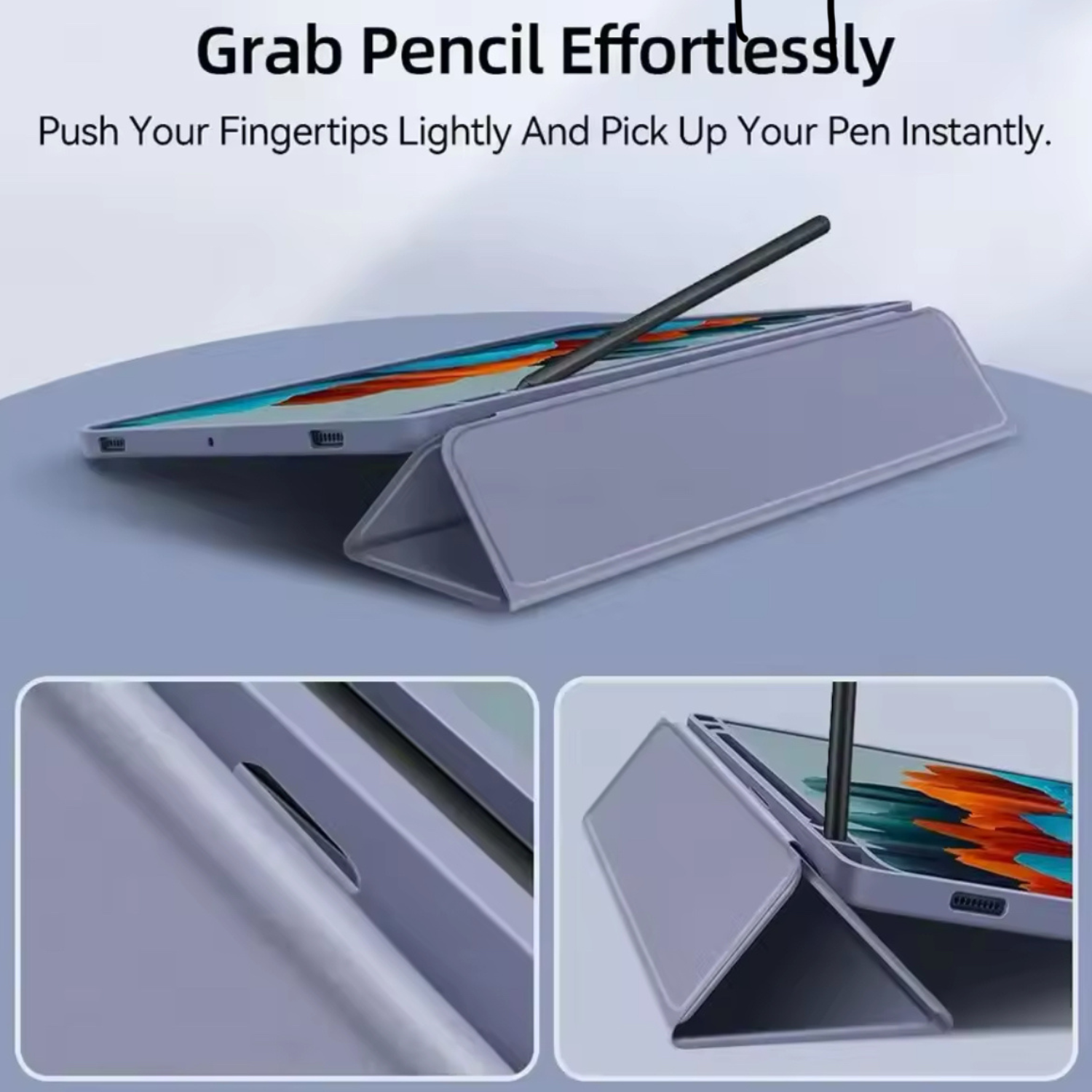 Fundas Smart Cover Para Samsung S6 Lite + PaperLike-4