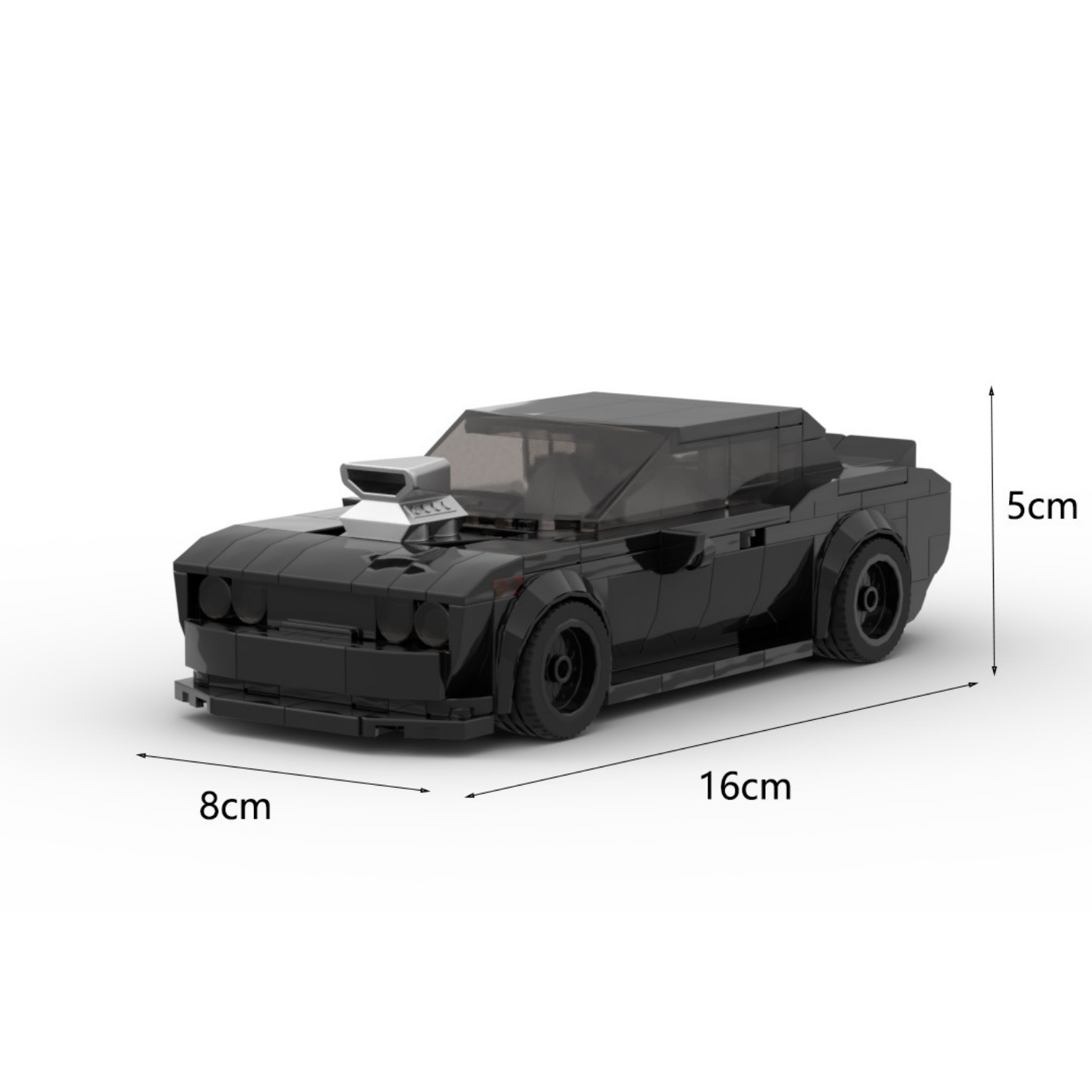 Dodge Challenger Bloques De Construcción - 346 Pcs-4