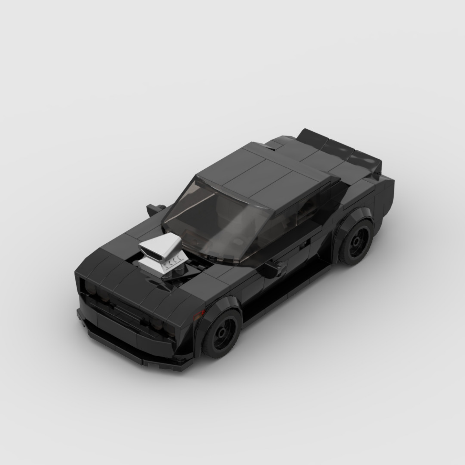 Dodge Challenger Bloques De Construcción - 346 Pcs-5